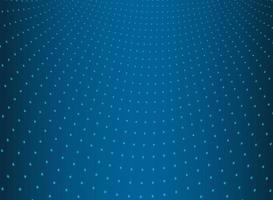 perspectiva de patrón de puntos de tecnología abstracta sobre fondo azul degradados. vector