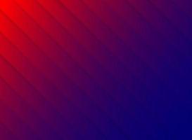 Striped pattern diagonal paper cut red and blue contrast color background vector