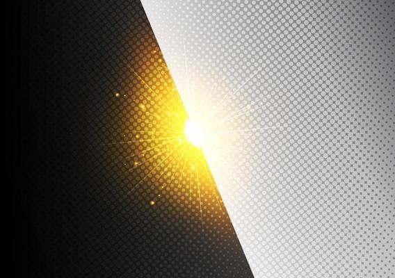 Abstract black separate white color background and texture image with the sparkling out. halftone dots texture.