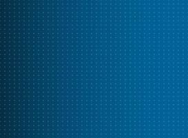 Abstract technology dots pattern on gradients blue background. vector