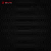 Black square geometric pattern, Carbon fiber on dark background and texture. vector