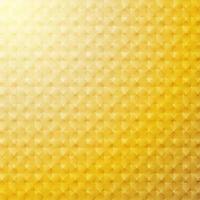 Abstract 3D geometric grid pattern gold color background and texture. vector