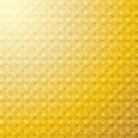 Abstract 3D geometric grid pattern gold color background and texture. vector