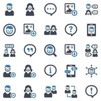 Social Media Icon Set - vector illustration . social, media, facebook, twitter, messenger, instagram, account, friend, message, like, icons .
