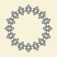 decorative ornament frame background vector