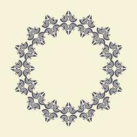 decorative ornament frame background vector