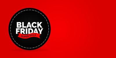 Black Friday Banner Background vector