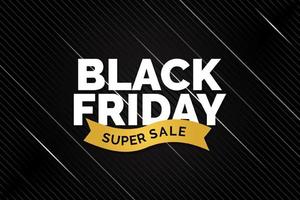 Black Friday Banner Background vector