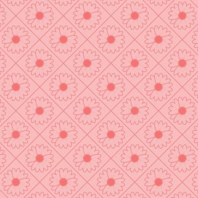 pretty cute girly flower seamless pattern wallpaper sweet pink background suitable for interior printing