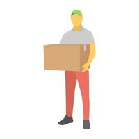 Parcel  Delivery Concepts vector