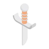 Trendy Sword Concepts vector