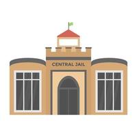 Central Jail Concepts vector