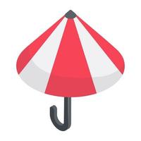 conceptos de protección de paraguas vector