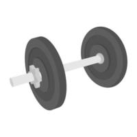 Trendy Dumbbells Concepts vector