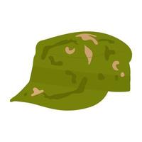 conceptos de gorra del ejército vector