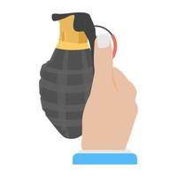 Hand Grenade Concepts vector