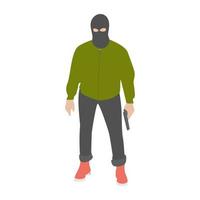 conceptos terroristas de moda vector