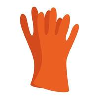 Rubber Gloves Concepts vector