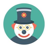 Auguste Clown Concepts vector