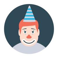 Pierrot Clown Concepts vector