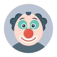 Circus Clown Concepts vector