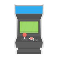 conceptos de joystick arcade vector