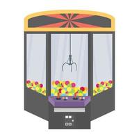 Claw Machine Concepts vector