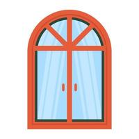 conceptos de ventana de balcón vector