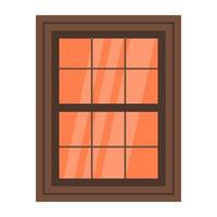 conceptos de ventana abatible vector