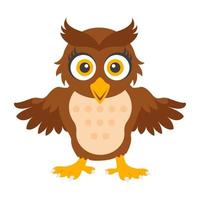 Owl Cartoon Concepts vector