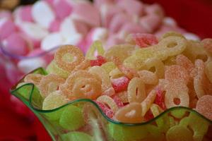 Candy  Colored Gummy Candies
