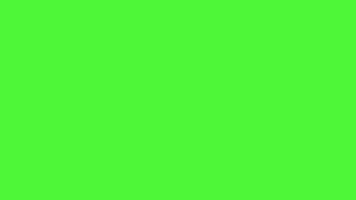 kubus overgang groen scherm. 4k motion video animatie