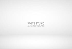 Empty gray color studio room background vector