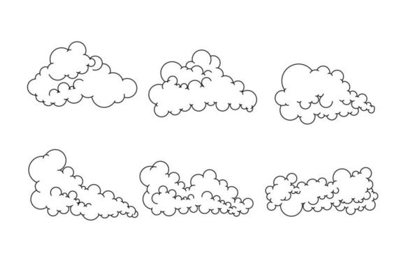 Cloud Atmosphere Sky Weather Isolated