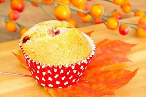 Autumn Cake with Berries photo