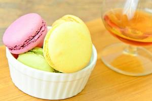 Sweet and Colourful French Macaroons photo