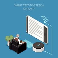 Text To Speech Composition vector