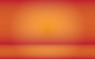 gradient orange background empty space studio room for display ad product website template wallpaper studio vector illustration,