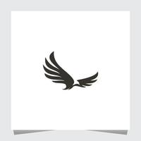 plantilla de inspiraciones del logo de águila negra