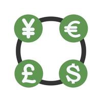 Currency exchange Vector icon