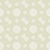 seamless circle pattern background vector