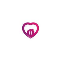 Lovely House Logo Inspirations Template vector