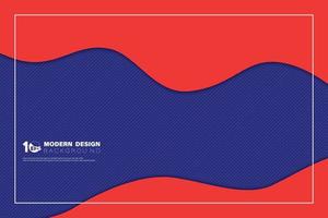 Fondo de cubierta de patrón ondulado de diseño de color abstracto. ilustración vectorial eps10