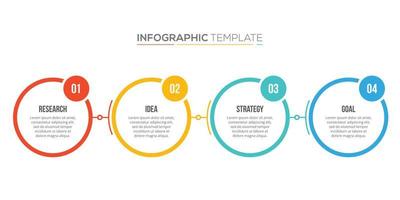 Business steps workflow layout diagram infographic presentation concept vector