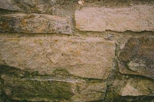 Natural stone wall background photo