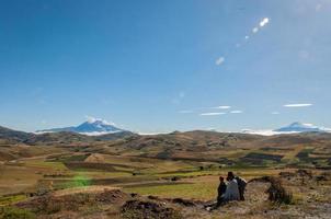 The Ilinizas Volcano, Ecuador photo