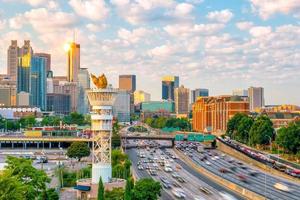 horizonte de la ciudad de atlanta foto