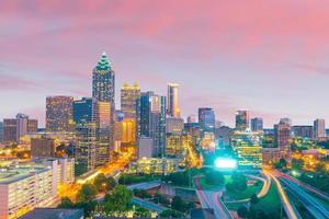 Skyline of Atlanta city photo