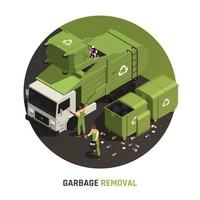 Garbage Removal Round Composition vector