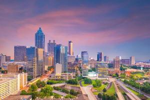 horizonte de la ciudad de atlanta foto